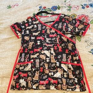 Pediatric doggy scrubs